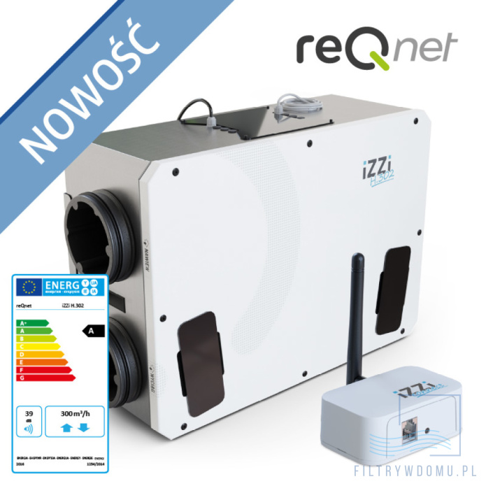 Rekuperator Izzi 302 erv wifi